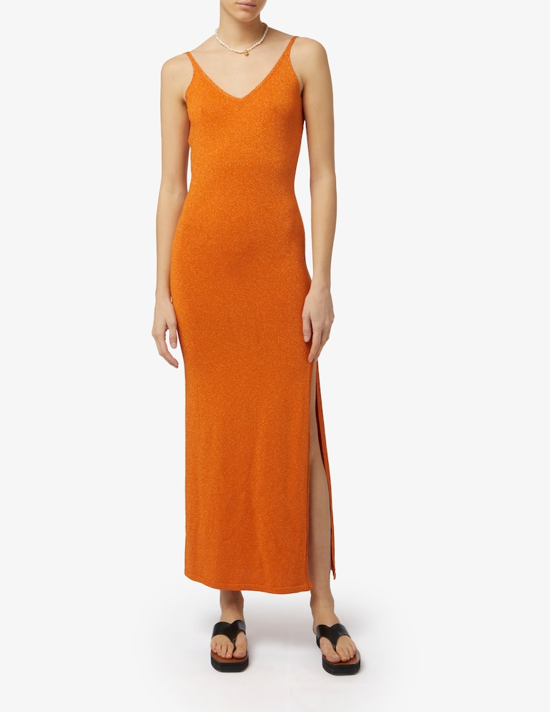 rinascente Rinascente Collection Pink Label Abito maxi in lurex