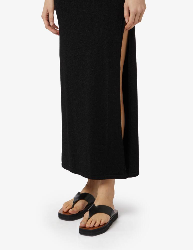 rinascente Rinascente Collection Pink Label Lurex maxi dress