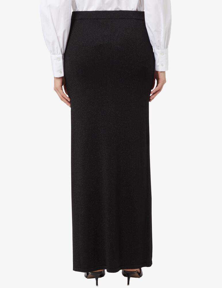 rinascente Rinascente Collection Pink Label Gonna maxi in lurex con spacco