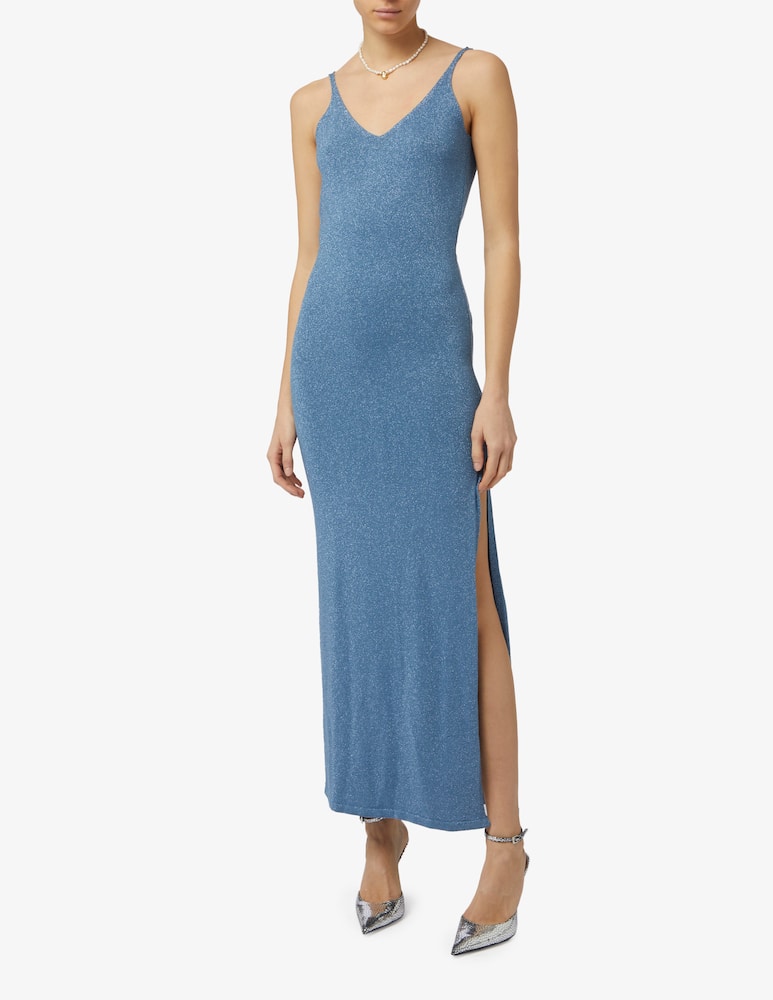 rinascente Rinascente Collection Pink Label Abito maxi in lurex