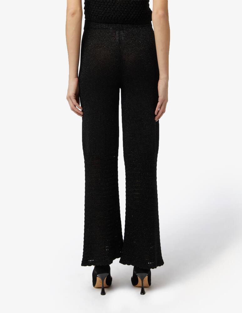 rinascente Rinascente Collection Pink Label Pantaloni in viscosa Lurex