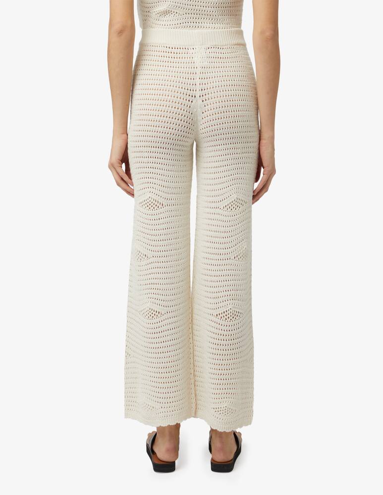 rinascente Rinascente Collection Pink Label Pantaloni crochet con elastico