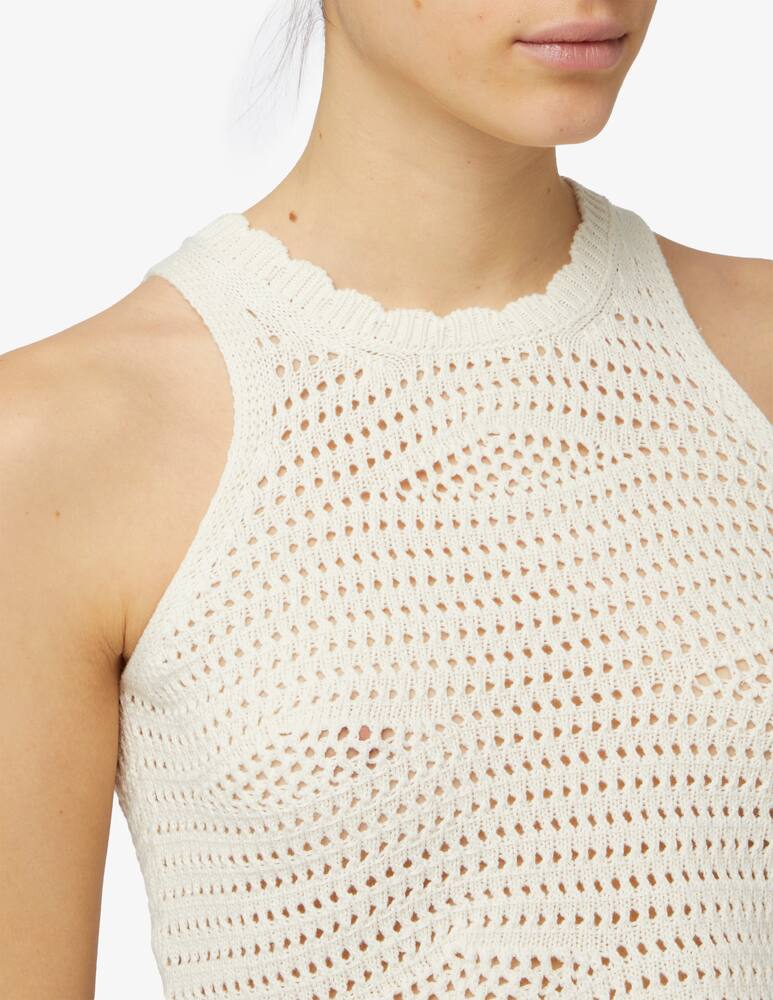 rinascente Rinascente Collection Pink Label Cotton blend crochet top