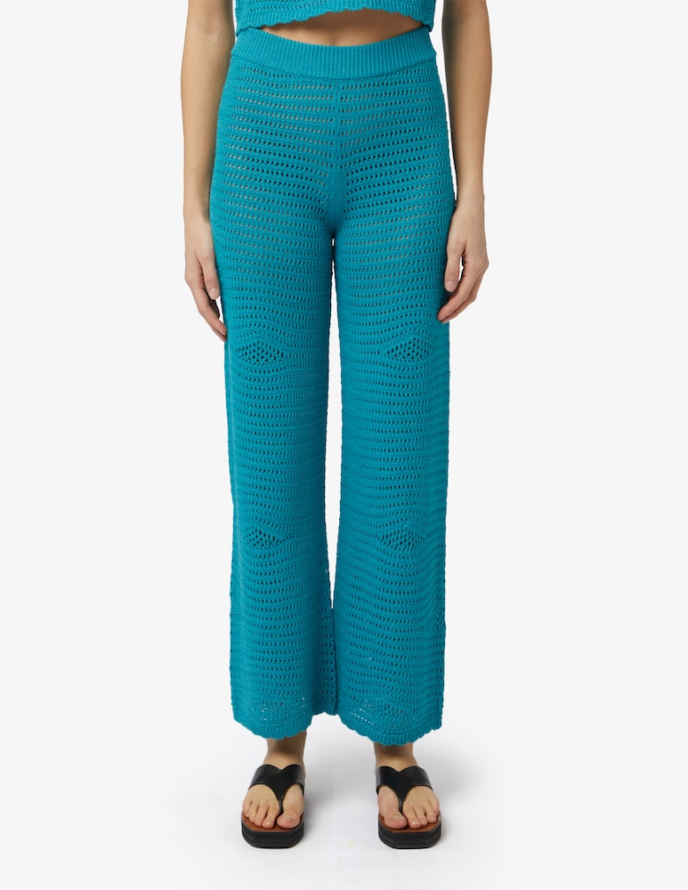 Rinascente Collection Pink Label Pantaloni crochet con elastico - immagine 1 Rinascente Collection Pink Label Pantaloni crochet con elastico - immagine 1
