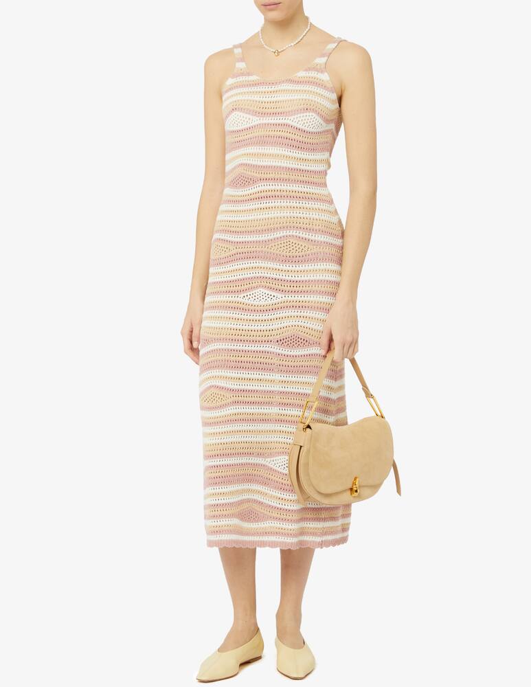 rinascente Rinascente Collection Pink Label Abito lungo in crochet