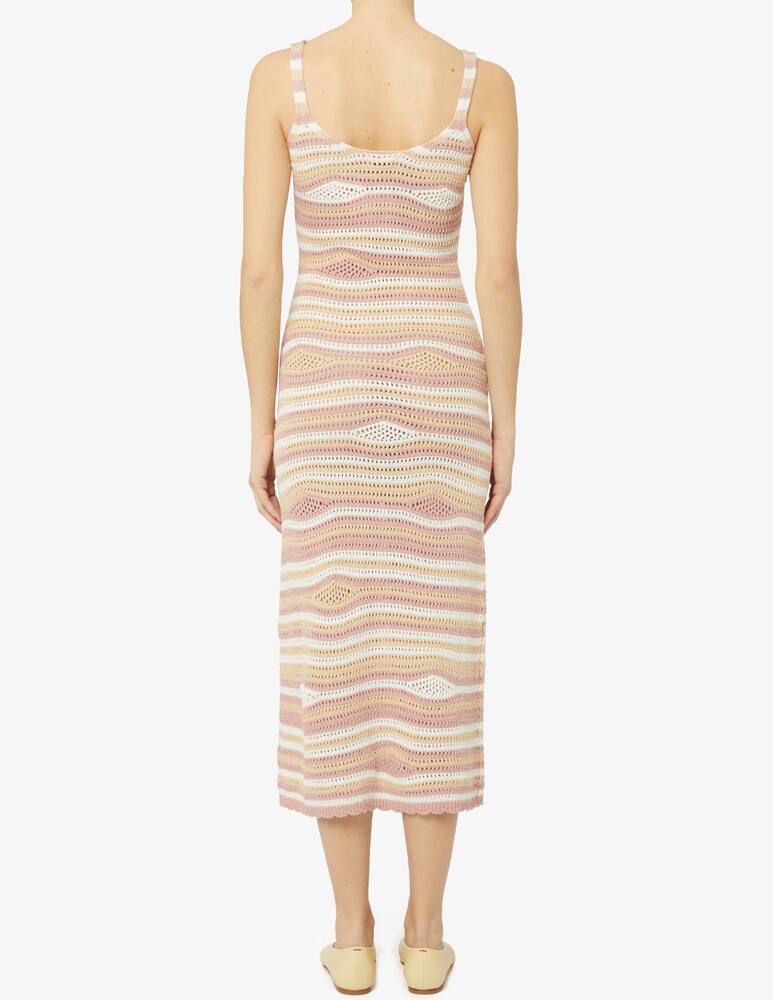 rinascente Rinascente Collection Pink Label Abito lungo in crochet