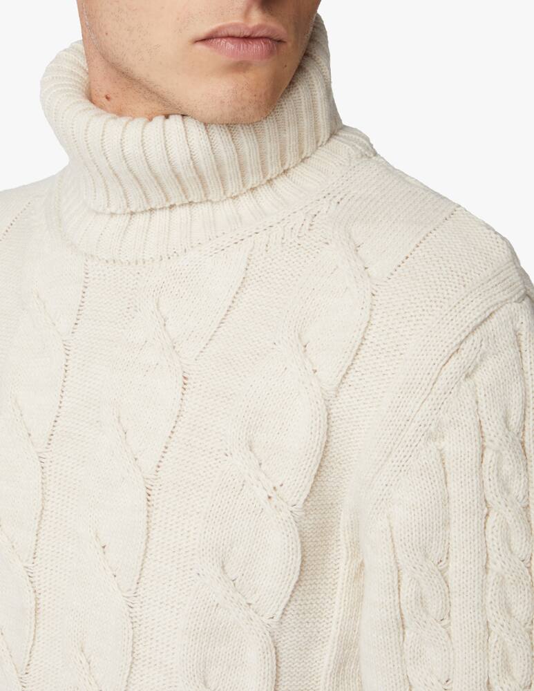 rinascente Family First Braided turtleneck jumper