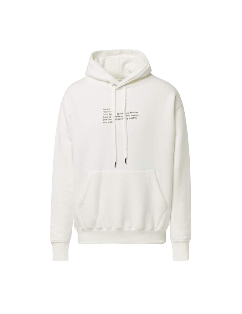 rinascente Family First Hoodie alphabet