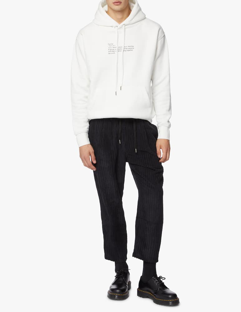 rinascente Family First Hoodie alphabet