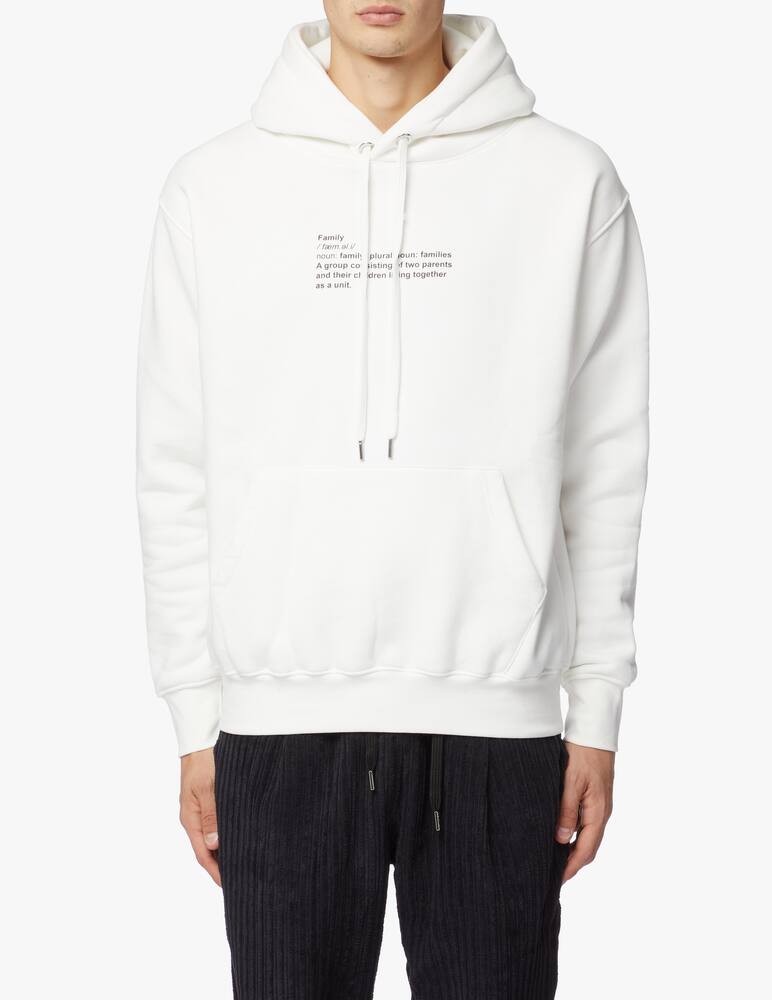 rinascente Family First Hoodie alphabet