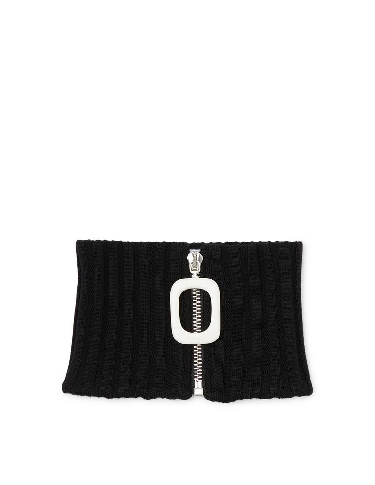 JW Anderson Scaldacollo con zip in lana - immagine 1 JW Anderson Scaldacollo con zip in lana - immagine 1