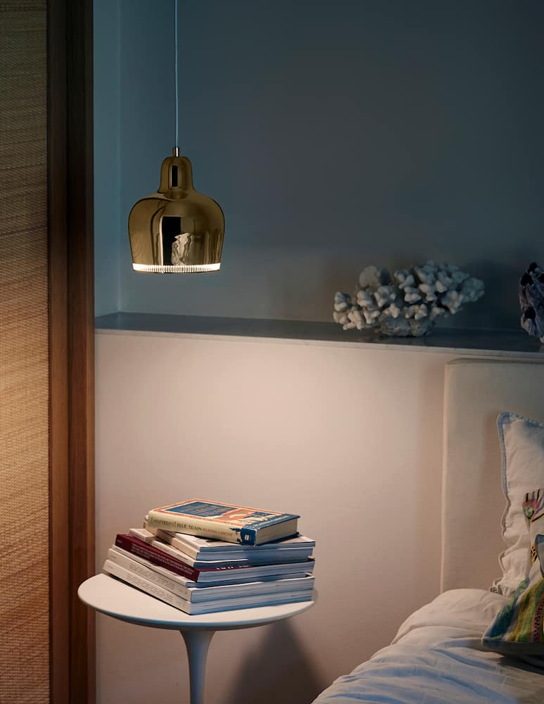 rinascente Artek A330s Pendant Golden Bell Lamp