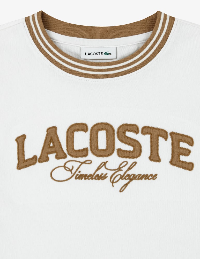 rinascente Lacoste Embroidered t-shirt