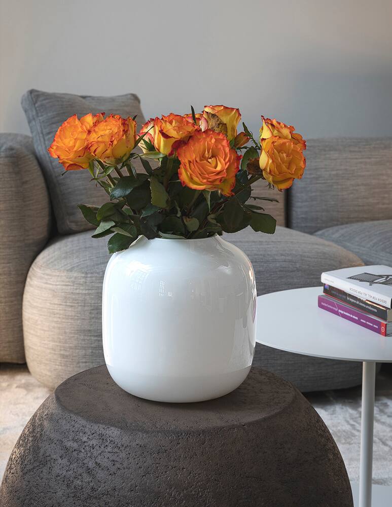 rinascente Cappellini Arya Vase - White