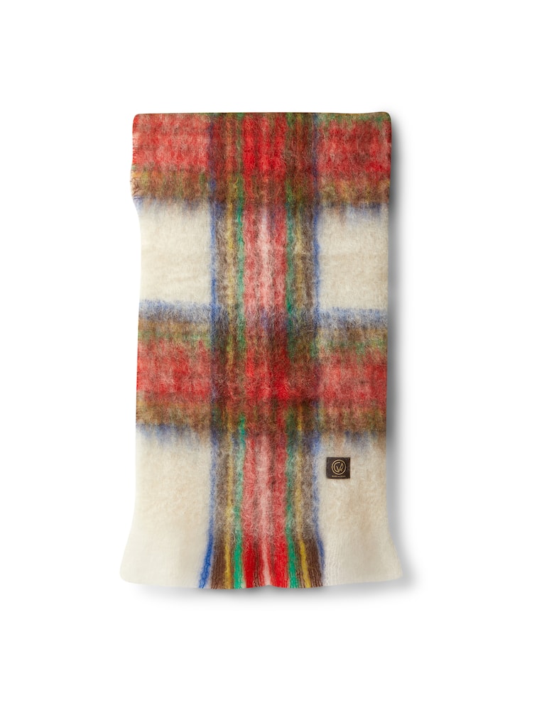rinascente Mantas Ezcaray Scarf Ref 19b Mohair Tartan