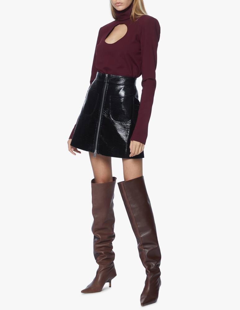 rinascente Sara Battaglia Zipped skirt 