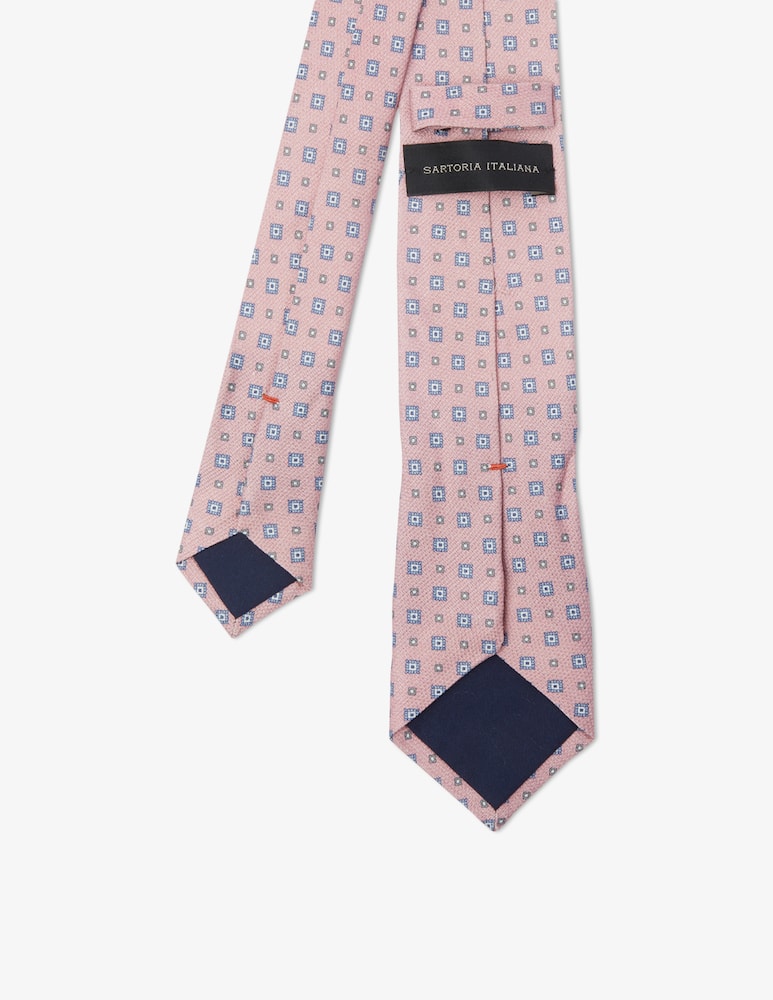rinascente Sartoria Italiana Cravatta stampa pois bicolor