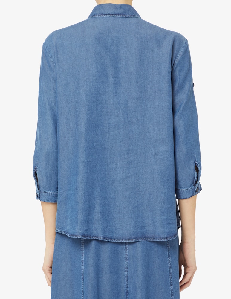 Elizabeth Ascot Top in lyocell - immagine 3 Elizabeth Ascot Top in lyocell - immagine 3