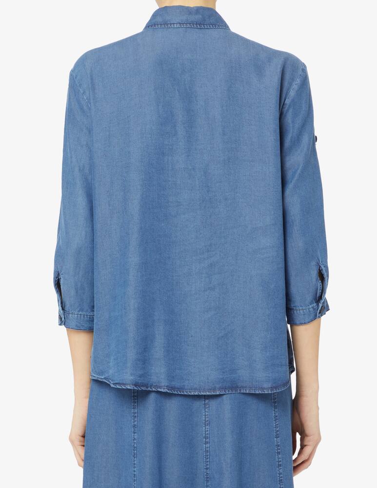 rinascente Elizabeth Ascot Top in lyocell