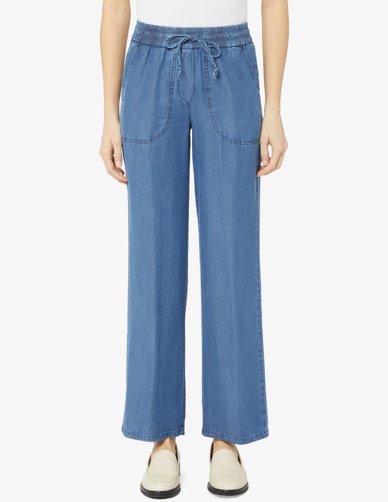 Elizabeth Ascot Pantaloni coulise con fondo ampio - immagine 1 Elizabeth Ascot Pantaloni coulise con fondo ampio - immagine 1