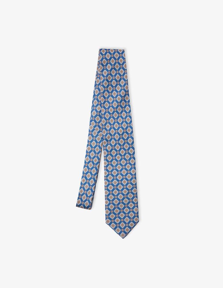 rinascente Arcuri Silk and linen three-fold tie
