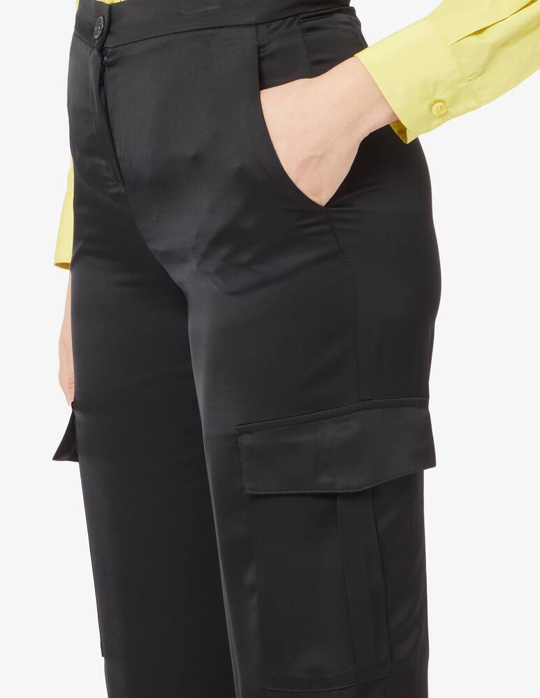 24.7 Studio Pantaloni cargo in viscose - immagine 4 24.7 Studio Pantaloni cargo in viscose - immagine 4
