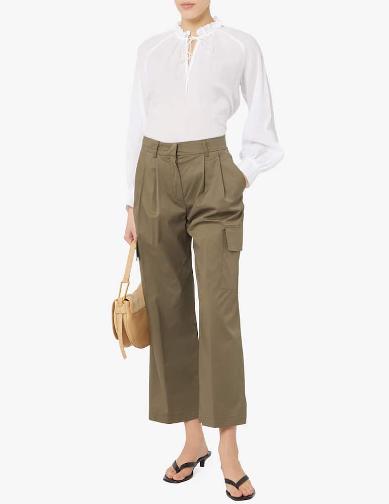 24.7 Studio Pantaloni cargo con pence - immagine 2 24.7 Studio Pantaloni cargo con pence - immagine 2