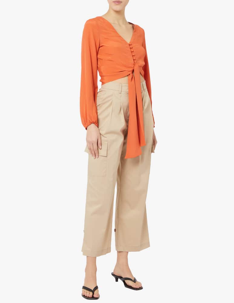 24.7 Studio Pantaloni cargo con pence - immagine 2 24.7 Studio Pantaloni cargo con pence - immagine 2
