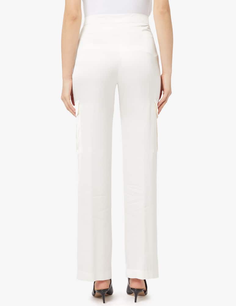 24.7 Studio Pantaloni cargo in viscose - immagine 3 24.7 Studio Pantaloni cargo in viscose - immagine 3