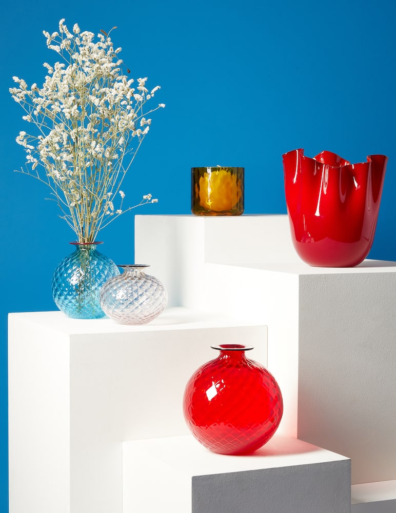 rinascente Venini Balloton vase - Light blue