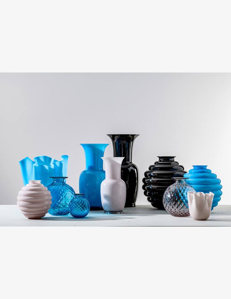 rinascente Venini Vaso Fazzoletto - Azzurro