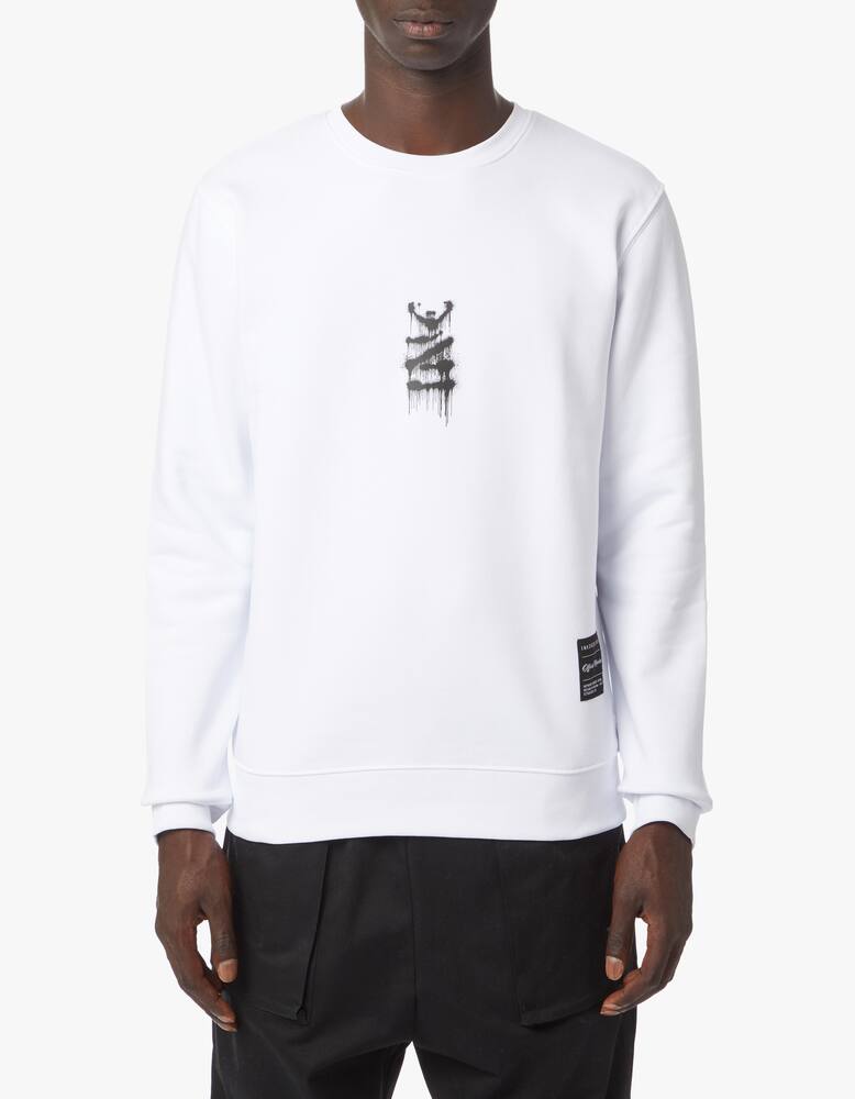 rinascente Inkover Printed spray roundneck sweatshirt