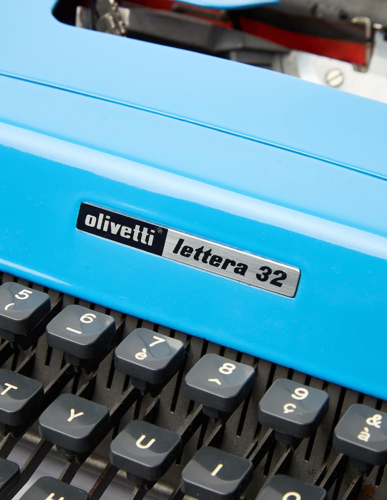 rinascente Olivetti per Tutti Lettera 32 Special Edition - Light blue