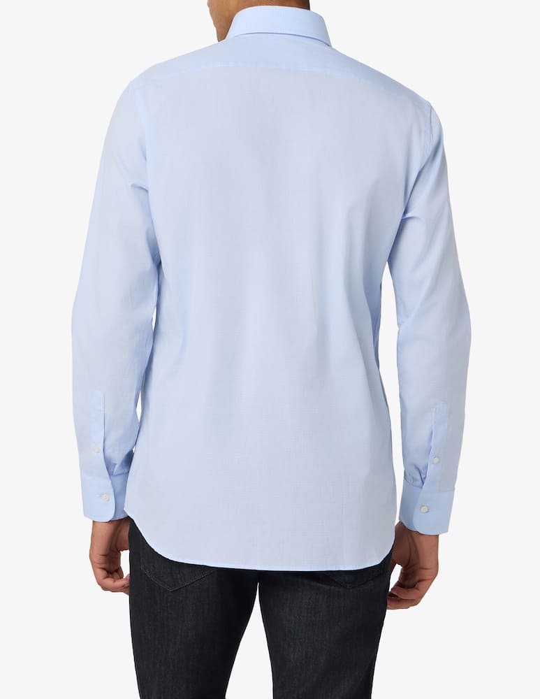 Sartoria Italiana Microcheck shirt - picture 3 Sartoria Italiana Microcheck shirt - picture 3