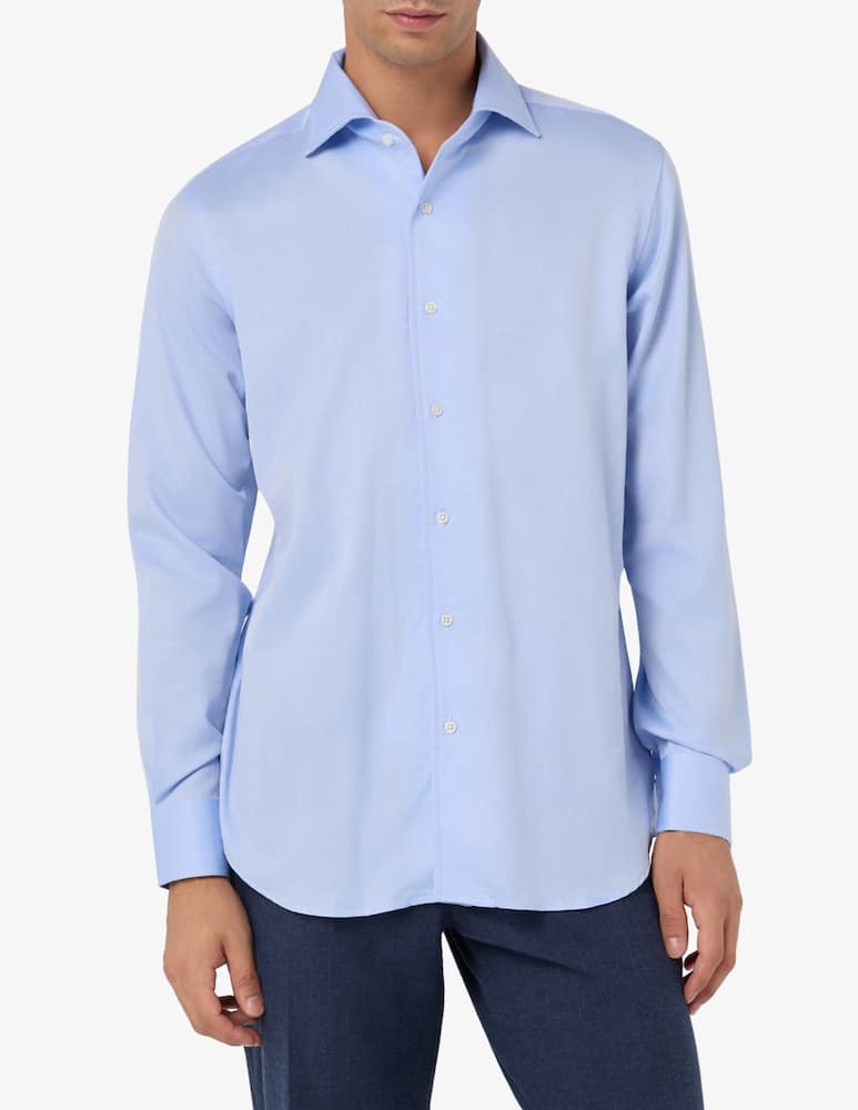 Sartoria Italiana Classic fit twill shirt - picture 1 Sartoria Italiana Classic fit twill shirt - picture 1