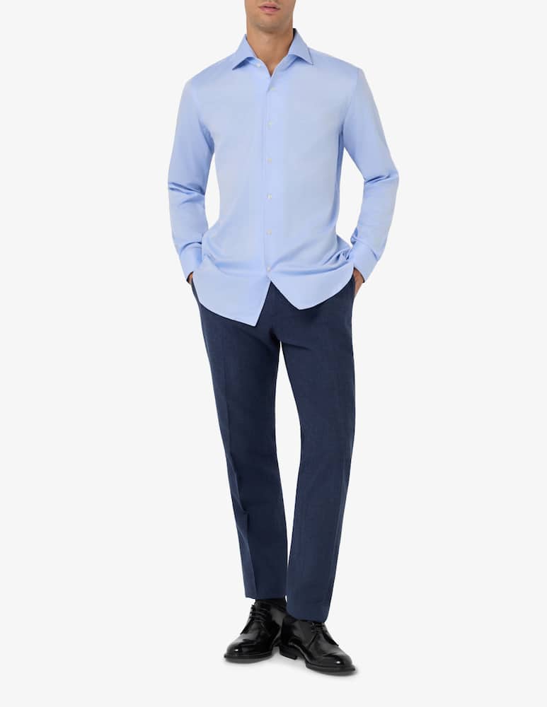Sartoria Italiana Classic fit twill shirt - picture 2 Sartoria Italiana Classic fit twill shirt - picture 2
