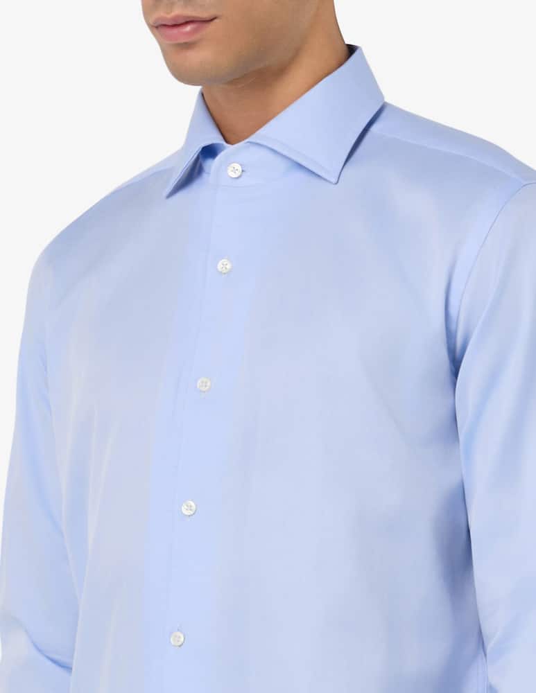 Sartoria Italiana Classic fit twill shirt - picture 4 Sartoria Italiana Classic fit twill shirt - picture 4