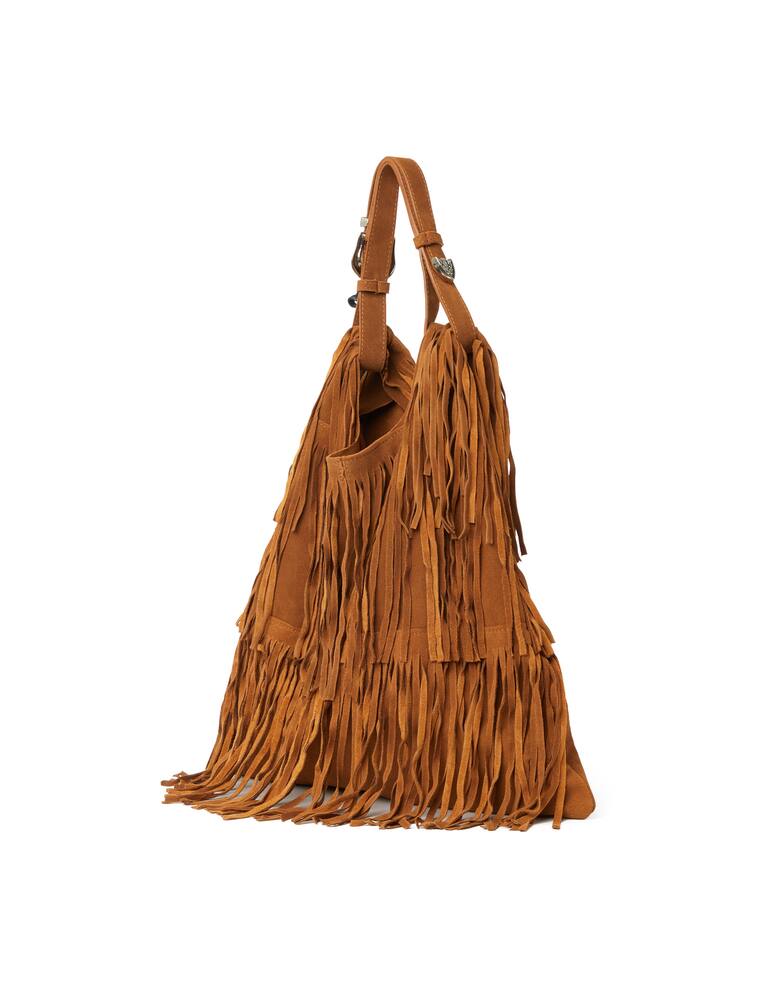 rinascente Anita Bilardi Picasso fringes borsa in pelle 