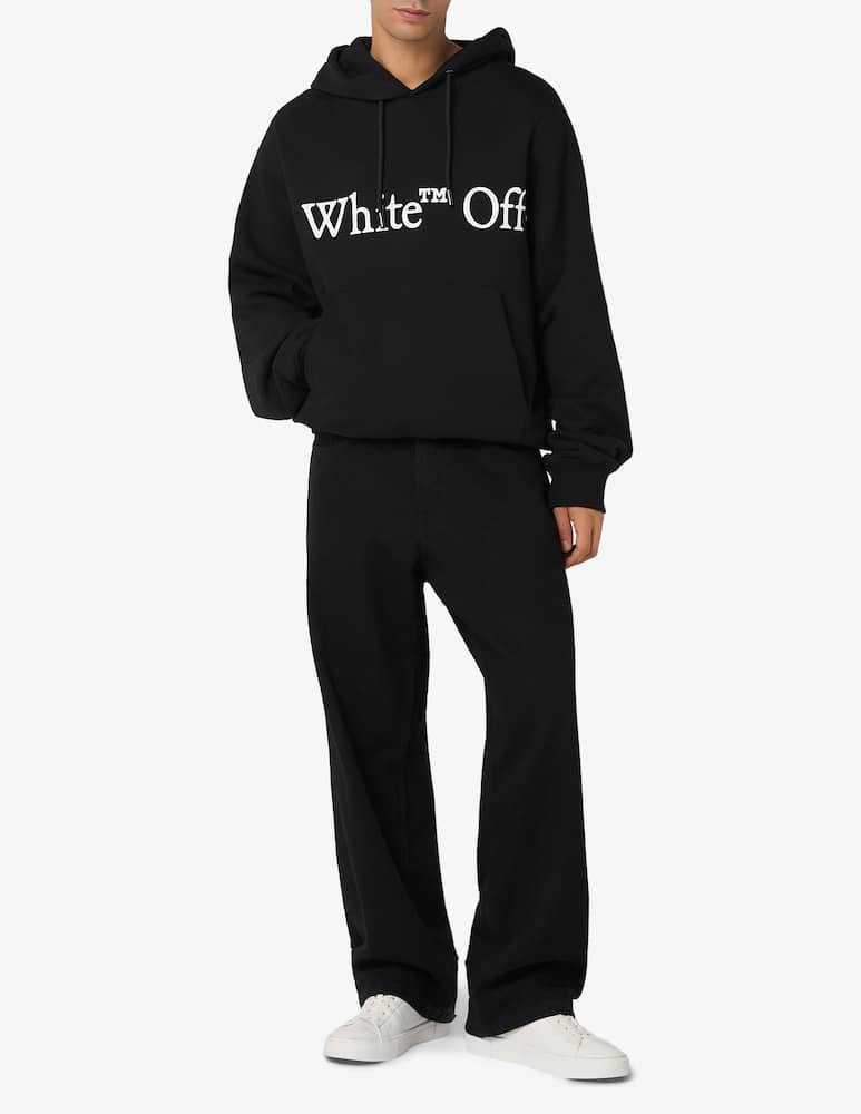 Off-White Felpa con cappuccio e logo - immagine 2 Off-White Felpa con cappuccio e logo - immagine 2
