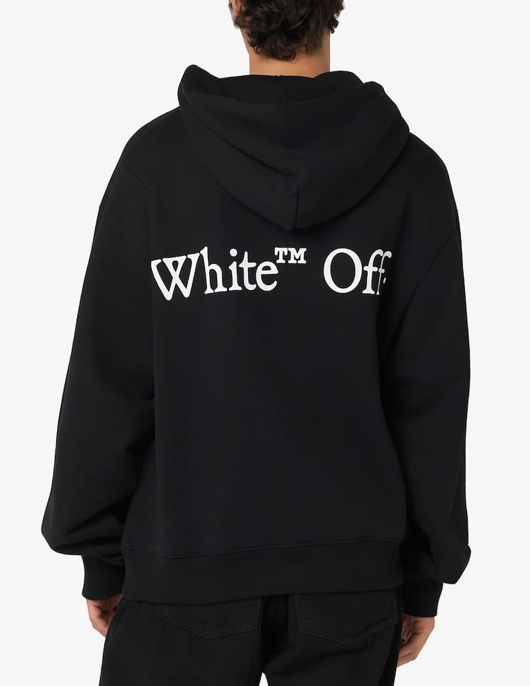 Off-White Felpa con cappuccio e logo - immagine 3 Off-White Felpa con cappuccio e logo - immagine 3