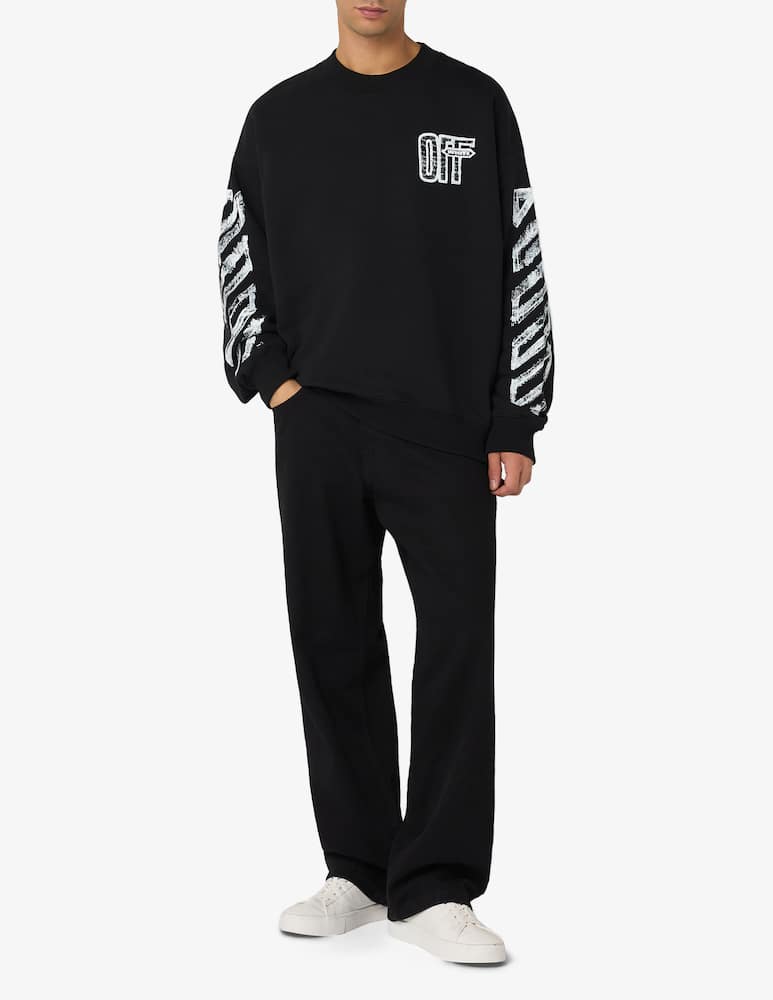 Off-White Felpa girocollo skate - immagine 2 Off-White Felpa girocollo skate - immagine 2