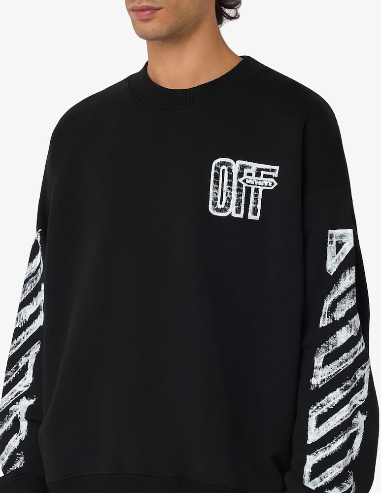Off-White Felpa girocollo skate - immagine 4 Off-White Felpa girocollo skate - immagine 4