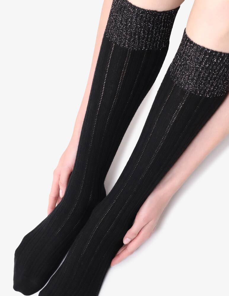rinascente Oroblu Jasmine alpaca knee high socks