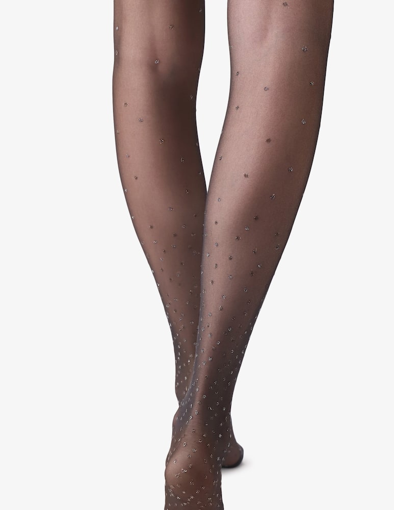 Oroblu Collant Velato a Pois Brillanti 30 - immagine 3 Oroblu Collant Velato a Pois Brillanti 30 - immagine 3