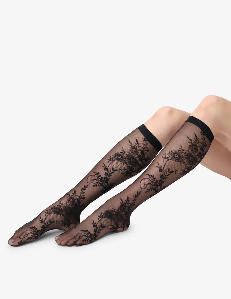 rinascente Oroblu Lacelike knee-high socks