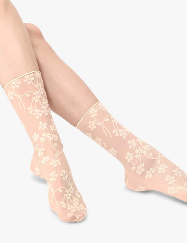 rinascente Oroblu Spring flower socks