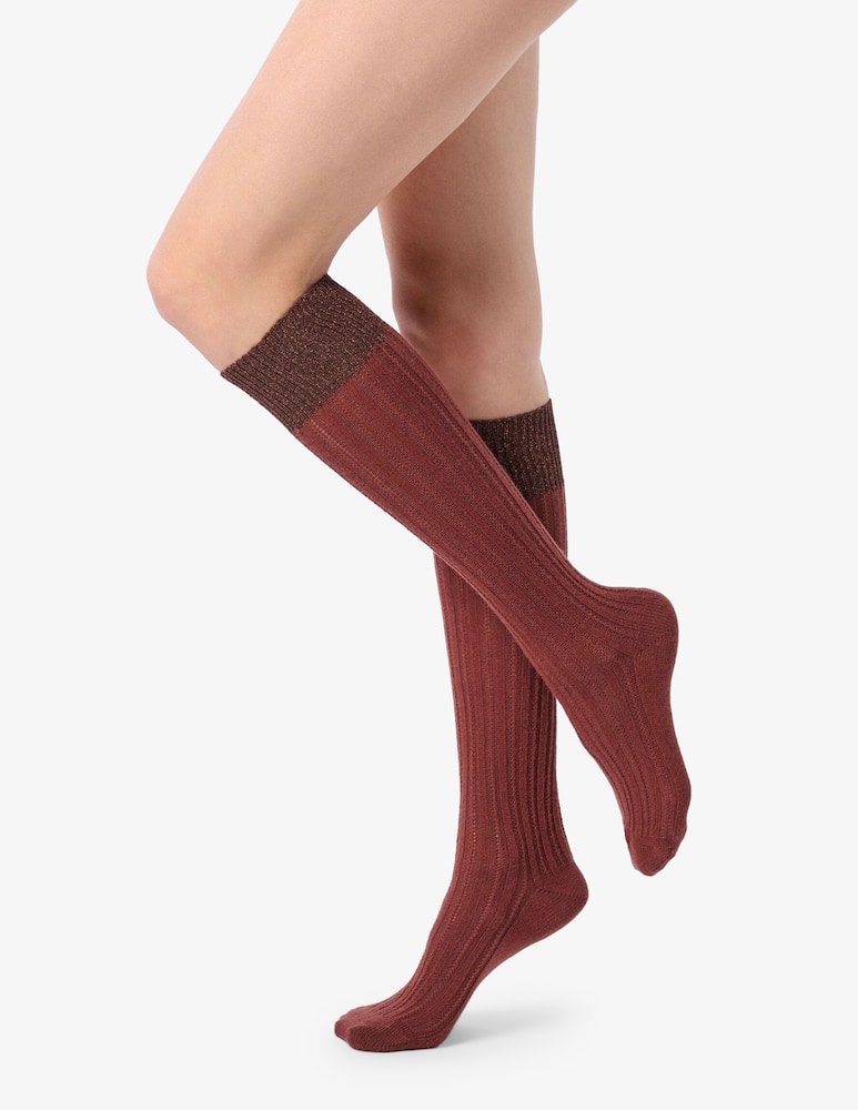 rinascente Oroblu Knee-high jasmine socks