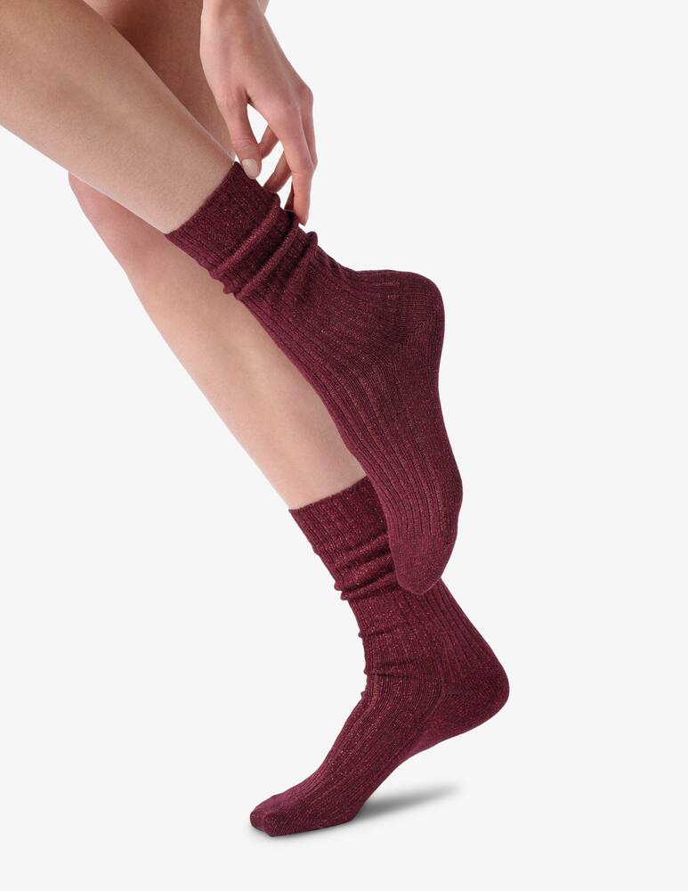 rinascente Oroblu Diamonds rib socks