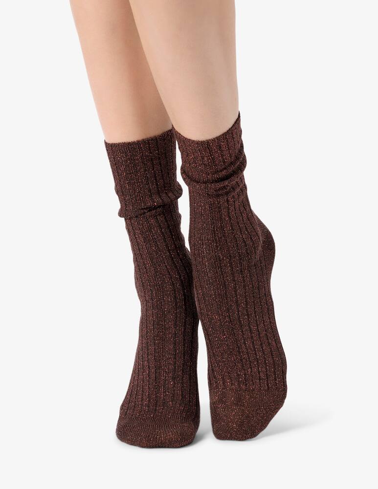 rinascente Oroblu Diamond rib socks