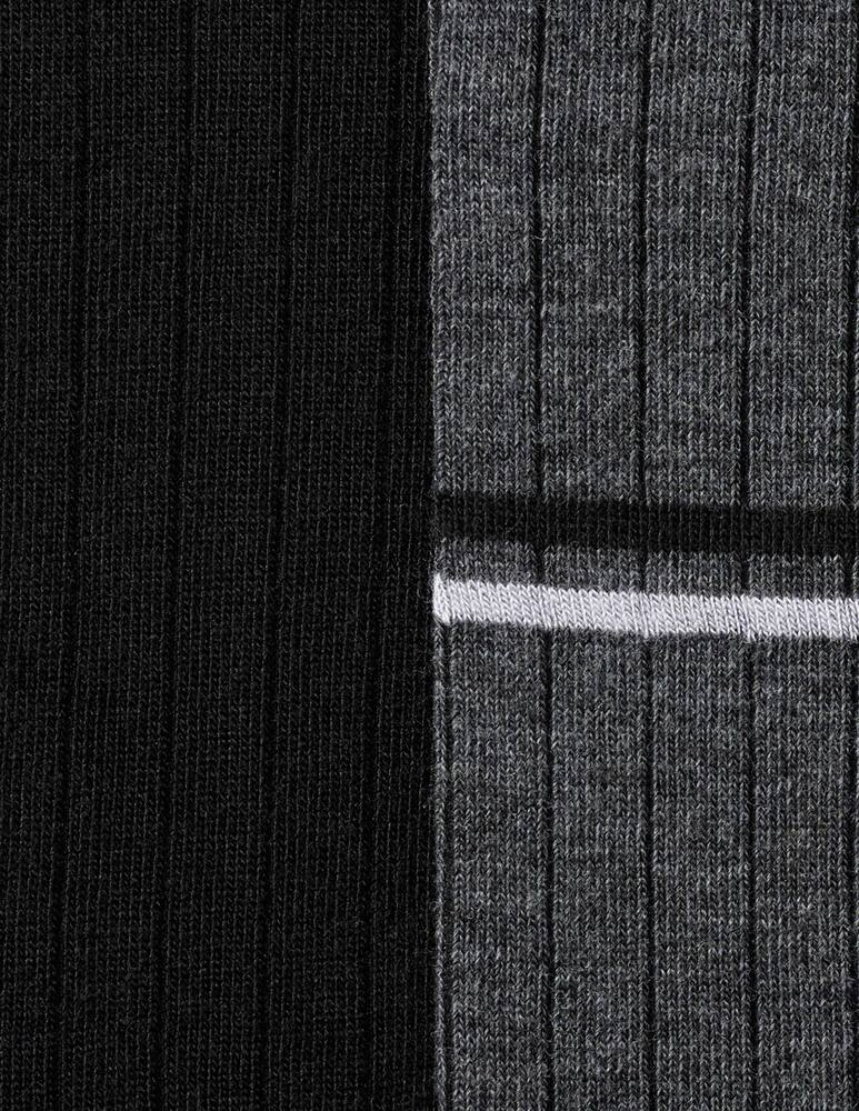 rinascente Oroblu Twins plain & stripes socks